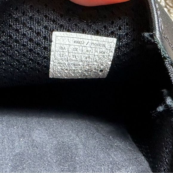 Vionic Eli Slip On Loafers Mens Black Leather Suede Orthaheel Technology size 12 - Picture 8 of 8